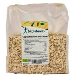 Biolabrador copos de avena gruesos 1kg