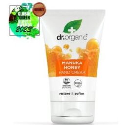 Dr. organic crema de manos y uñas miel de manuka 125ml.