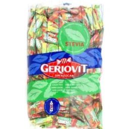 Geriovit plus caramelo de frutas acidas mini 750gr. s/a