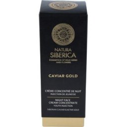 Natura siberica caviar gold crema facial de noche concentrada 30ml