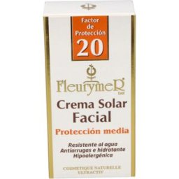 Fleurymer crema solar facial spf-20 tubo 80ml.