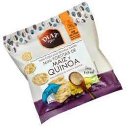Diat tortitas maiz+quinoa mini 50 gr