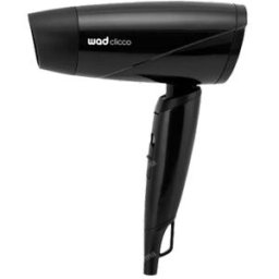 Wad professional beauty mini hair dryer clicco black wad