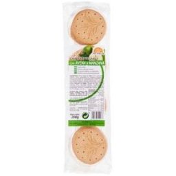 Int salim galletas de avena y manzana 200gr. s/a