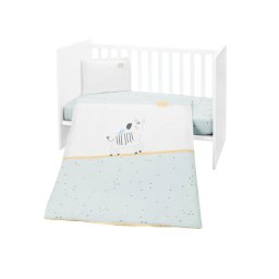 Juego de cama 5 piezas Stripy Friends