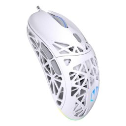 Ratón ENDORFY LIV Onyx White Bluetooth 12000 DPI Blanco RGB Ambidiestro