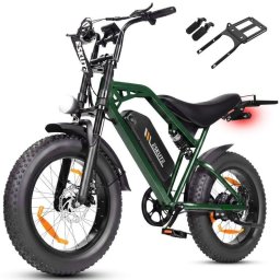 Moto Eléctrica Eskute V202 250W 48V 20.8Ah 20" Frenos Mecánicos Verde