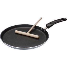 Sartén para crepes GSW 26 cm aluminio inducción antiadherente sin PTFE