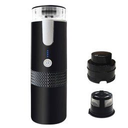 Cafetera de cápsulas portátil Szsmart Kc01 170 ml 1200 mAh para coche y hogar