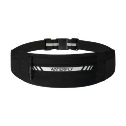 Riñonera Waterfly Sport Running 7.0 negra talla L resistente al agua
