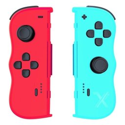 Mando Lexip Twinpads Red and Blue Nintendo Switch 2 Rojo/Azul Inalámbrico
