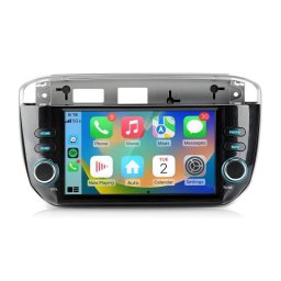 Autoradio JUNSUN 2DIN Android 15 CarPlay Android Auto Pantalla 7" GPS 64 GB