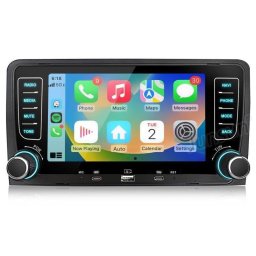 Autoradio 2DIN JUNSUN Audi A3 S3 RS3 8P Pantalla 7" Android 15 CarPlay GPS 64GB