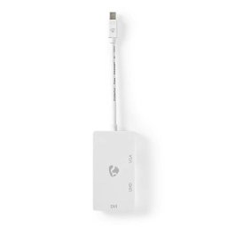 Cable adaptador Mini DisplayPort Nedis a HDMI 2.0, DVI-D y VGA 4K