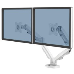 Fellowes 9683501 Soporte de monitor doble de mesa 39" VESA 75x75-100x100 máx. 8 kg