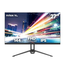 Monitor Nilox NXM27FHD14411 27" FullHD 144 Hz IPS HDMI VGA VESA 75 x 75 mm