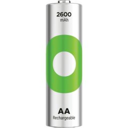 Pilas recargables GP AA NiMH 2600 mAh 4 unidades