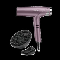 Secador de pelo iónico BaByliss Futura D6051DE 1600W 3 temperaturas 3 velocidades morado
