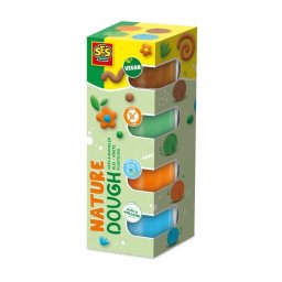 Plastilina SES CREATIVE Feel Good Nature 4 x 90 g Vegana Sin gluten 4 Colores