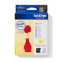 Cartucho tinta Brother LC-121Y Amarillo