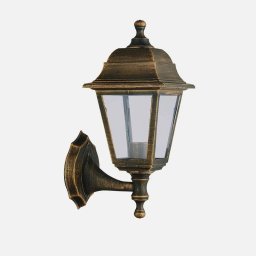 Aplique de Pared Exterior Fabrilamp Albahaca Oro Viejo IP44 E27 35x15x19,7 cm
