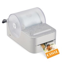 Impresora térmica Bluetooth HP Sprocket Panorama portátil para etiquetas y fotos