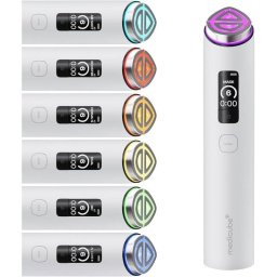 Masajeador Facial Medicube AGE-R Booster Pro X2 7 en 1 Doble Cabezal Blanco