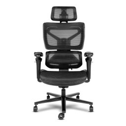 Silla Gaming Alpha Gamer Mist Negro Reposabrazos 4D Reclinación 130°