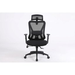 Silla de oficina ergonómica ACTIVEJET T5 negra reposabrazos ajustables hasta 200 kg