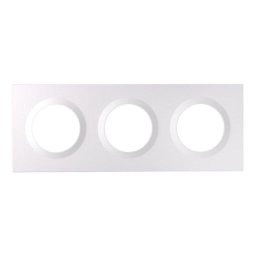 Marco triple para interruptores Orb Sonoff EF3G, montaje horizontal o vertical