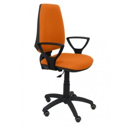 Piqueras y Crespo Elche CP Bali Silla de Oficina Brazos Fijos Ruedas de Parquet Naranja