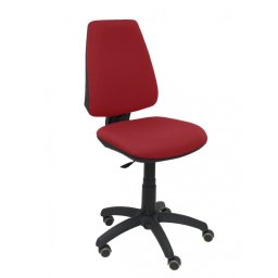 Piqueras y Crespo Elche CP Bali Silla de Oficina Ruedas Parquet Granate