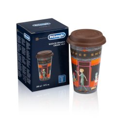De'Longhi Taza de cerámica de doble pared, 300 ml DLSC066