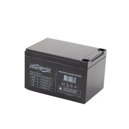 Batería Gembird BAT-12V12AH 12V 12Ah Sealed Lead Acid VRLA Negro 1 pieza