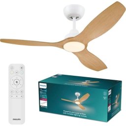 Ventilador de techo Philips Olas 132 cm LED luz regulable 2650 lm mando silencioso