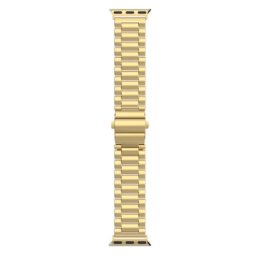 Correa de reloj Just in Case para Apple Watch 40/41/42mm en acero inoxidable dorado