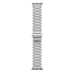 Correa de reloj Just in Case para Apple Watch 40/41/42mm en acero inoxidable plateado