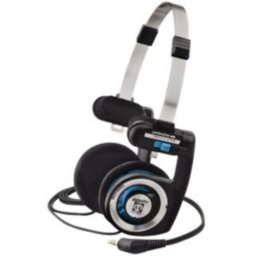 Auriculares Koss Porta Pro con cable, Supraaural, 15-25000 Hz, Negro y Plata