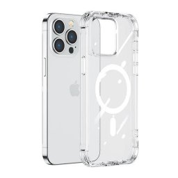 Funda para móvil Joyroom JR-14H6 magnética transparente TPU para iPhone 14 Pro