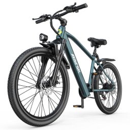 Bicicleta Eléctrica Aairsk 250W 26" Batería 36V/10Ah Azul
