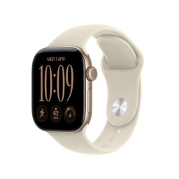 Apple Watch Series 12 GPS + Cellular 42mm Caja de Aluminio Dorada con Correa Deportiva Arena M/L
