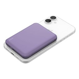 Power Bank Celly COLMAGPB5000VL 5000 mAh 15 W Carga inalámbrica Violeta