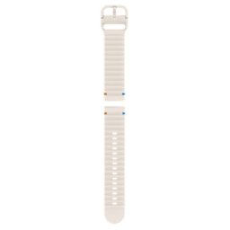 Correa de reloj Just in Case Garmin Venu 3/4 (45mm) Silicona Blanco marfil