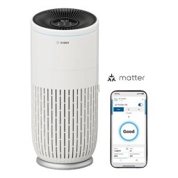 Purificador de Aire Bosch Air 6000i 600 m³/h Filtro HEPA Pantalla Wi-Fi