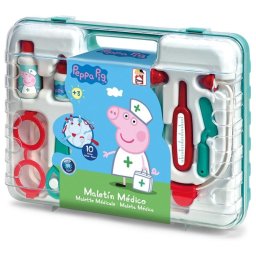 Juego médico CHICOS Peppa Pig con 10 piezas en maletín multicolor
