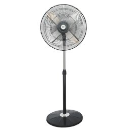 Ventilador de pie DCG Eltronic VE1655 B 60 W 3 velocidades con oscilación y altura ajustable