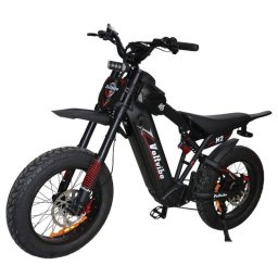 Bicicleta Eléctrica Baolujie Voltvibe M2 Motor 2000 W 60V 25Ah 65 km/h 20