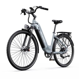 Bicicleta Eléctrica OneSport OT05 PRO 250W 25 km/h 700C Shimano Gris