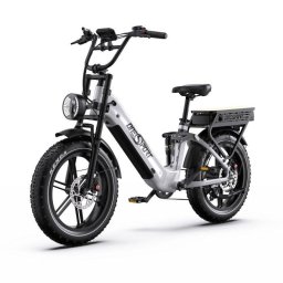 Bicicleta Eléctrica OneSport OT08 Pro 500W Doble Batería 48V 20" Frenos Hidráulicos