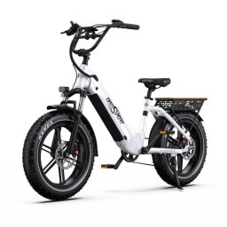 Bicicleta Eléctrica OneSport OT08 500 W/65 Nm/48 V 18 Ah/20" Todoterreno/Shimano 7v